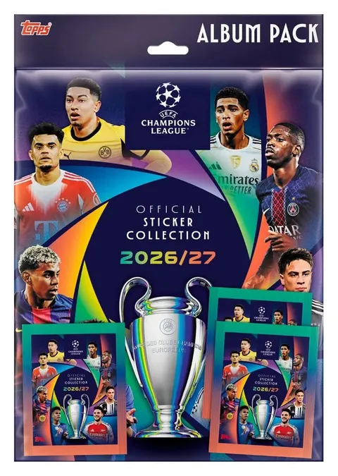 Topps UEFA Champions League 2026/27 – album za naljepnice